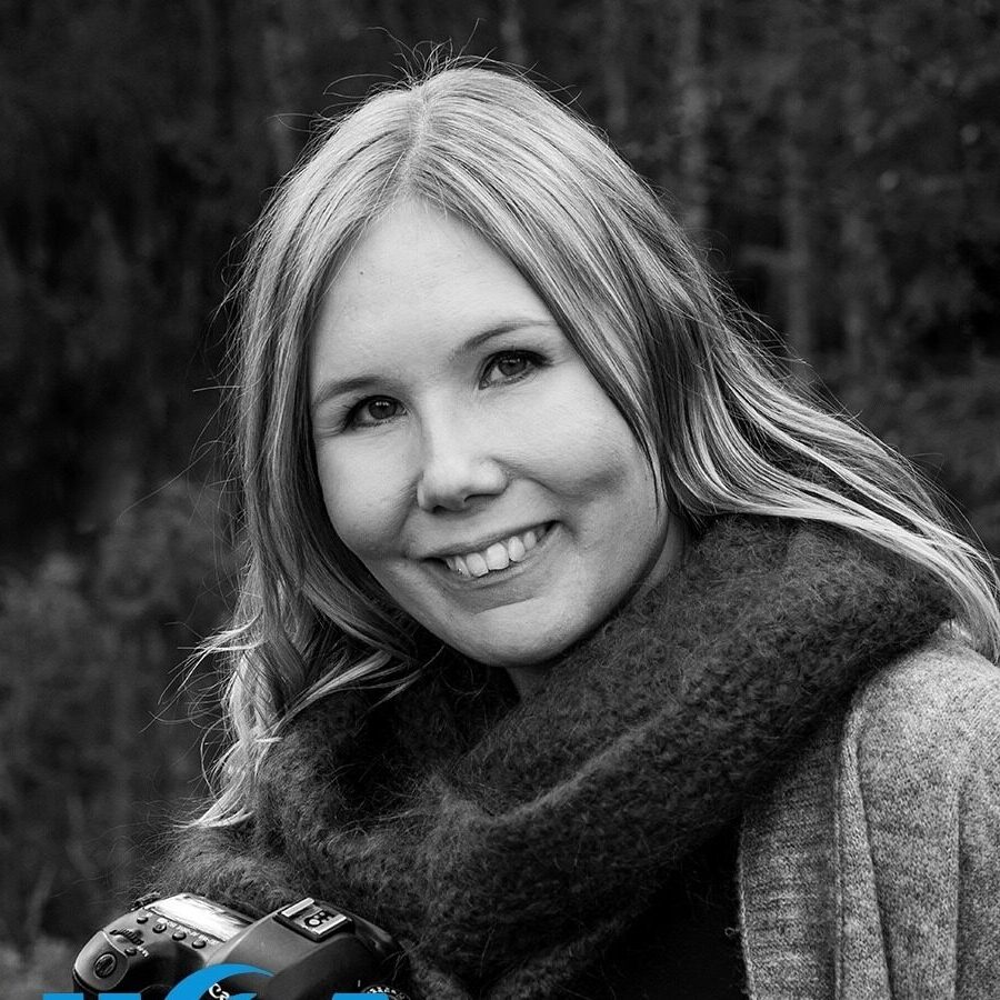 Face forward photo of Paula's client, Janica Suominen.